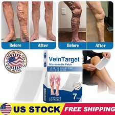 2026 4Pcs Vein Target Microneedle Patch Natural Ingredients Leg Care Patch New