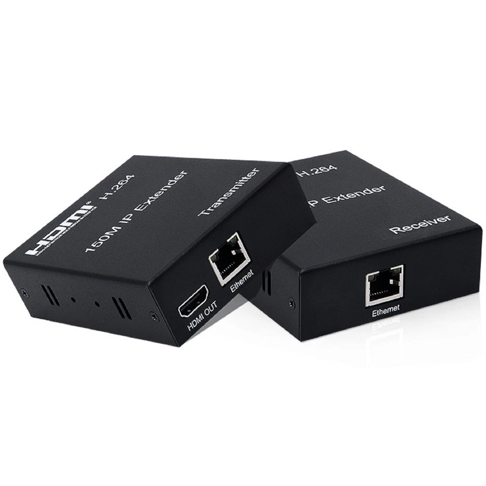 150m 1080P HDMI Network Extender Over Single Cable CAT5E/6 Ethernet RJ45 t - Image 3 of 4