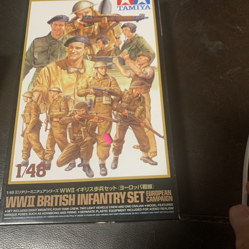 Tamiya - WWII British Infantry European Campaign Set - 1/48 - 32526