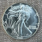 1988 Silver Eagle Coin. BU Gem!!
