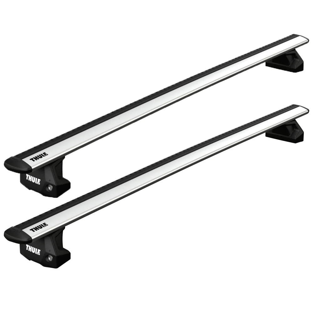 THULE Roof Rack JEEP Grand Cherokee 5-Door 2011-21 With Flush Rails WINGBAR EVO