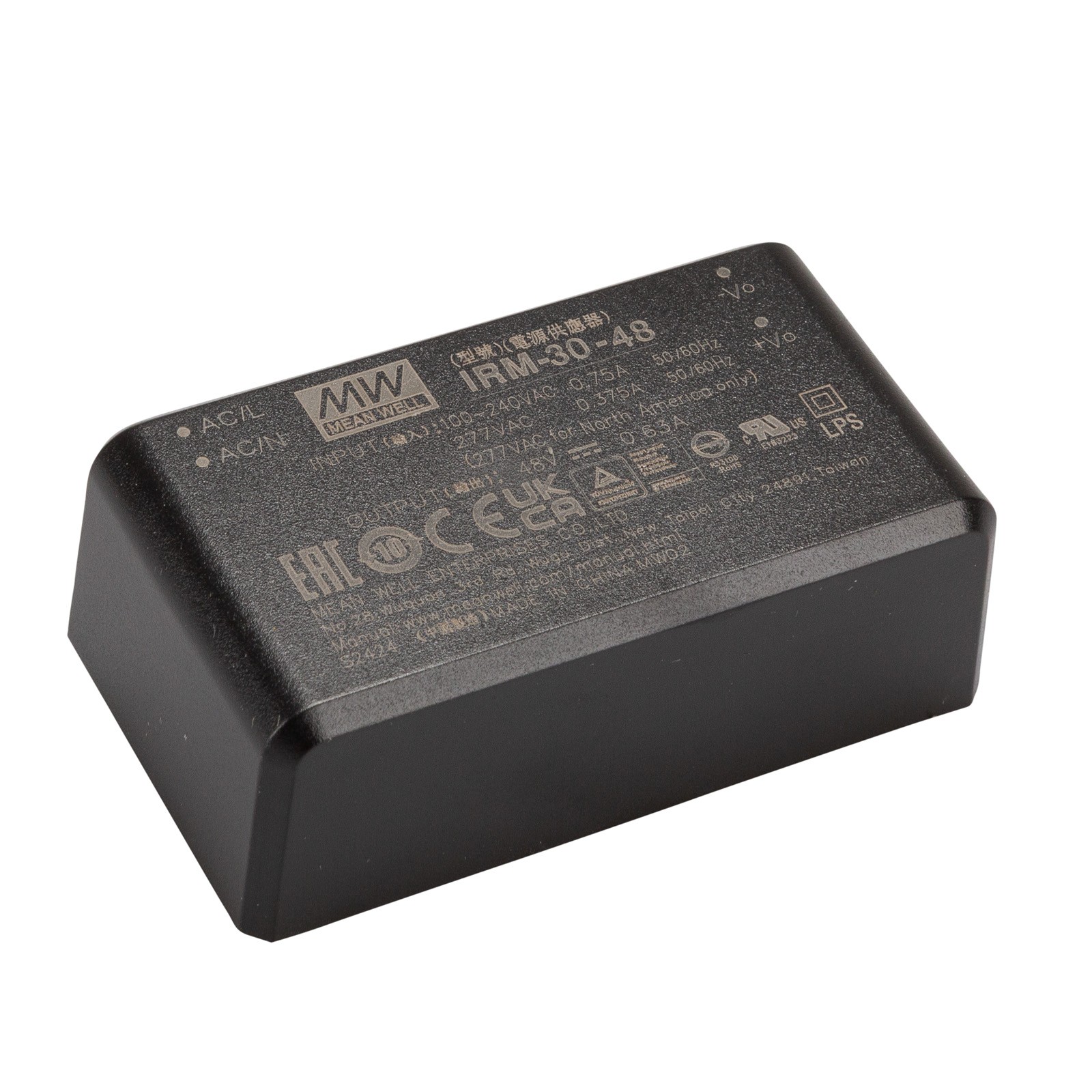 Mean Well IRM-30 Pin-Type/Screw-Type SNT Module 30.2W 48V/0.63A Pin
