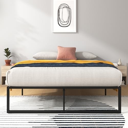 ZINUS LORELEI 14 INCH METAL PLATFORM BED FRAME QUEEN OLB-SMP