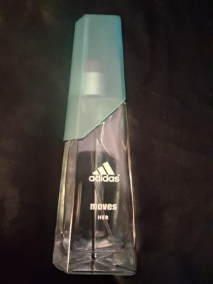   ADIDAS   WOMEN MOVES HIM PERFUME   PERFUME   GLASS BOTTLE Spray SPORT 1.0z