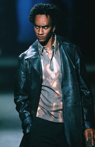 Alexander McQueen AW1997 Runway Leather Frock Coat 