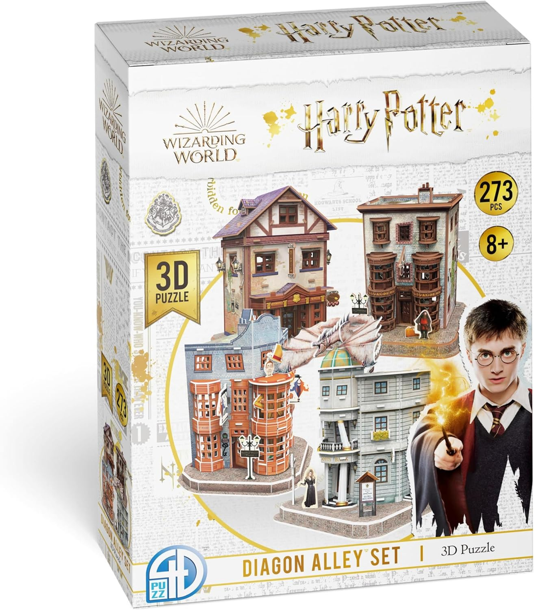 3Dパズル ハリーポッター ダイアゴン横丁 273ピース HarryPotter 4D Cityscape Harry Potter 3D Paper Puzzles (Diagon Alley) | eBay
