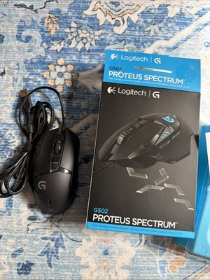 Logitech G502 Proteus Spectrum RGB Tunable Gaming Mouse With Weights