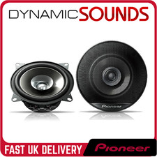 Pioneer TS-G 10cm 4 inch 380 Watt Total Car Speakers Set of Two Dash Door Shelf