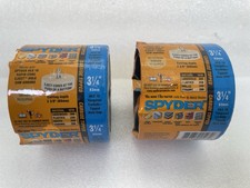 Spyder 3-1/4 Hole Saw Tungsten Carbide Tipped Non-Arbored 600036CF 2pc