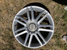 Audi A3 S3 8P Wheel Alloy Rim Silver 18" 7.5J ET:56 Double Spoke 8P0601025AJ
