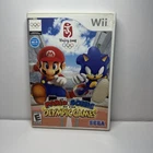 Mario & Sonic at the Olympic Games (Nintendo Wii, 2007) tested, working!