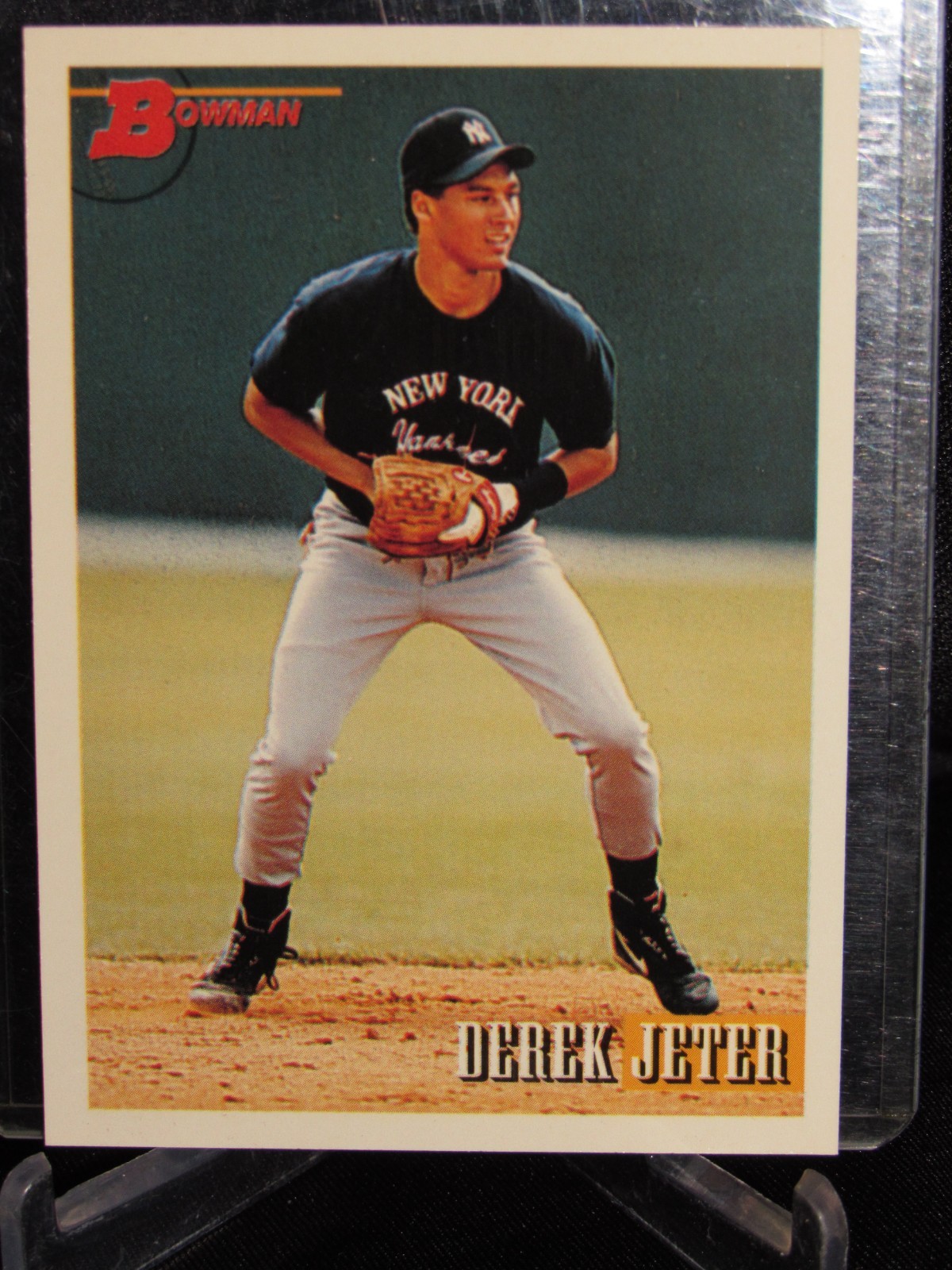 1993 DEREK JETER BOWMAN ROOKIE RC #511 NEW YORK YANKEES NICELY CENTERED!