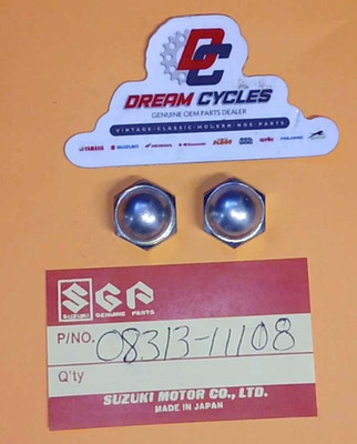 NEW SUZUKI GS1000 GN125 GS750 TU250 TS250 NUT OEM SET 08313-11108