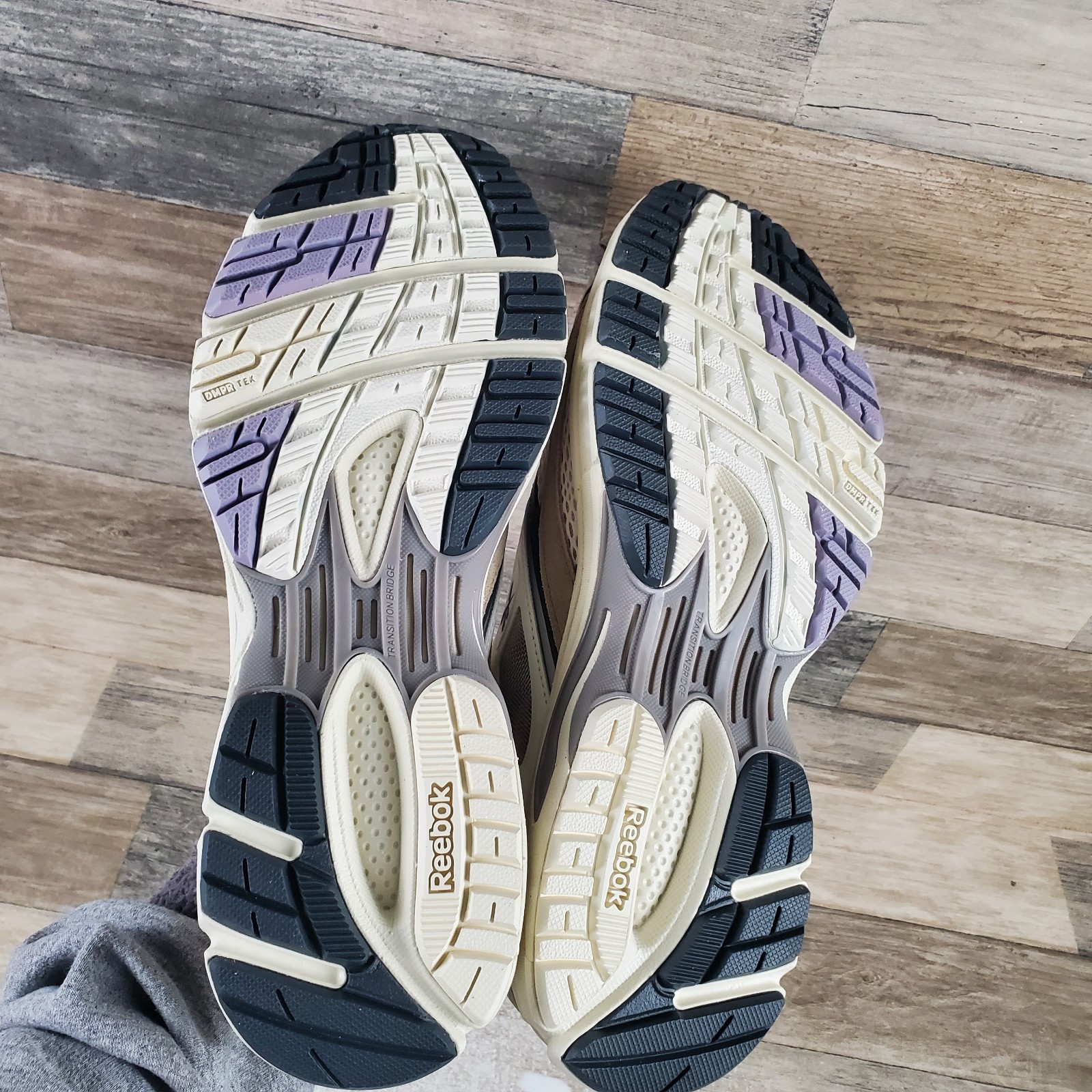 Reebok Premier Trinity KFS Mens Shoes Sz 10 Running Vintage Chalk Mushroom thumbnail 10