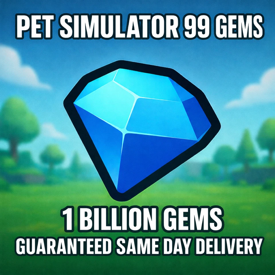 🔥💎1B GEMS PS99💎🔥PET SIMULATOR 99 - CHEAPEST!⚡💸