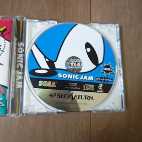 Sega Sonic Jam Sega Saturn Japanese Version Authentic Video Game Software