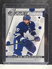 UD 2022-23 SP Authentic Semyon Der-Arguchintsev Future Watch /999