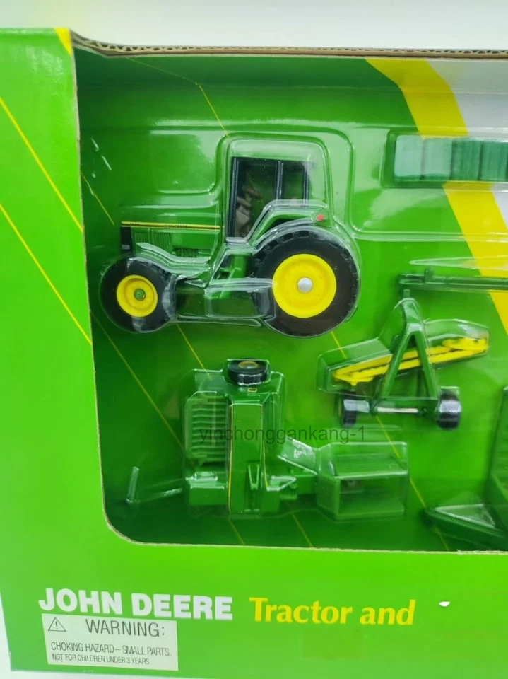 ERTL 1/64 John Deere Tractor Farm Implement Model Set Built-in a variety of rare - Image 2 of 4