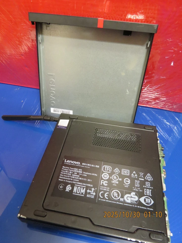 Lenovo ThinkCentre M720q Tiny| Core i3-9100T, 16GB RAM, 256 GB M-Sata| Type 10T8 - Bild 4 von 4