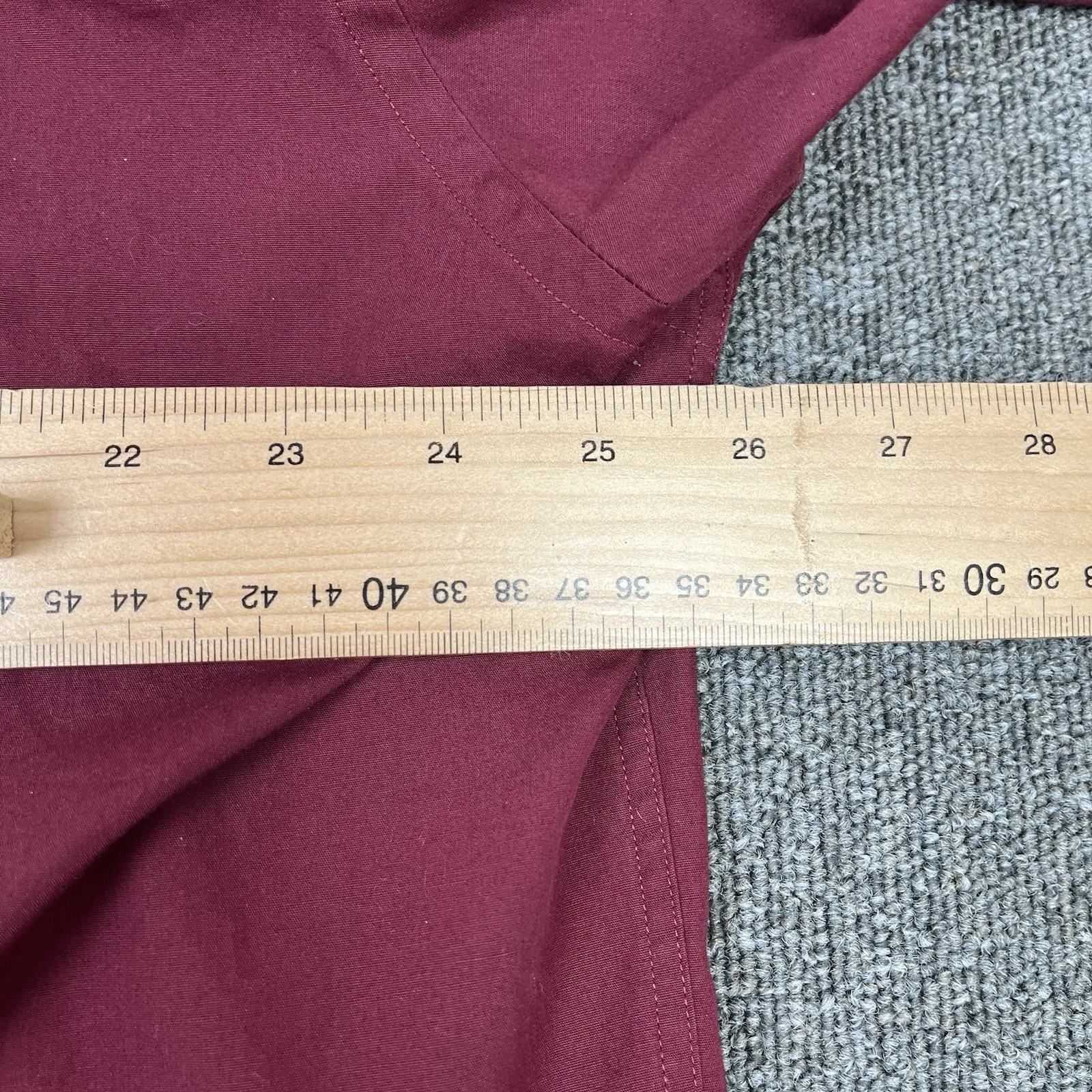 Yves Saint Laurent Camicia Uomo Extra Large Rossa Bottoni Manica Corta Vintage YSL