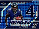2023 Panini Zenith Football Blue Zay Flowers #30