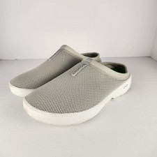 Oofos OOcoozie Sport Mule Women's Light Gray Slip-On Size W11
