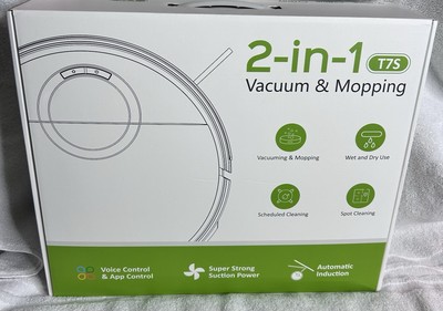 MAMNV Robot Vacuum and Mop Combo, 2 in 1 Mopping Robot Vacuum Cleaner
