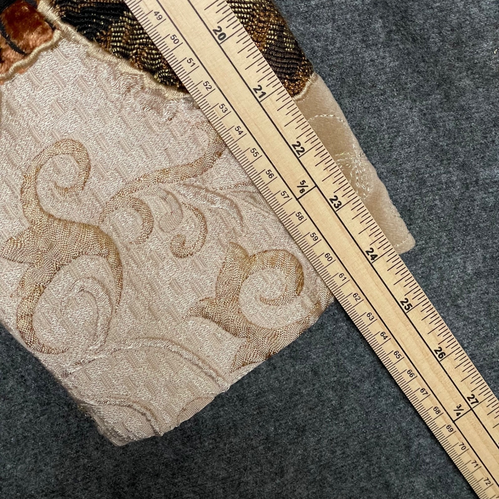 Indigo Moon Patchwork Tapestry Jacket Size L Boho… - image 11