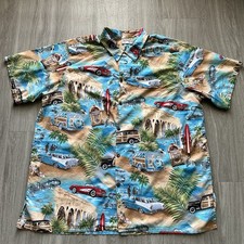 Vintage Barefoot In Paradise Shirt Mens 5XL Hawaiian 60s 70s Made in USA