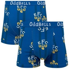 Everton Oddballs Retro Boxer Shorts - Blue - Mens