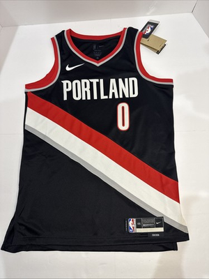 #ad Men’s Nike Portland Trail Blazers Lillard Icon Edition Swingman Jersey MEDIUM 44 $84.99