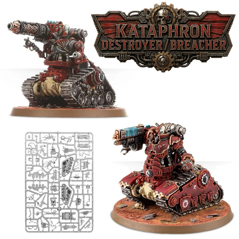 Adeptus Mechanicus Kataphron Destroyer / Breacher New on Sprues - No Base