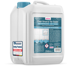 PLINTEX® 2.5L Grout & Tile Sealer - Water-Based, Odourless, Long-Lasting Protect