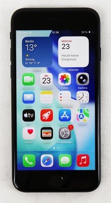 Apple iPhone SE 2022 64 GB Mitternacht ohne Simlock Akku: 95%  260657