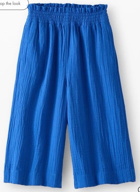 lot of 3 hanna andersson Girls Pants/shorts Size 8 130CM  Smocked Pant, Leggings