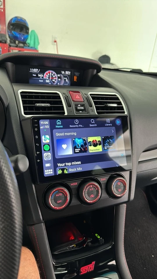 Radio estéreo para coche 64G para Subaru Forester Impreza 2012-2015 CarPlay Android 15 BT Foto 4 de 4