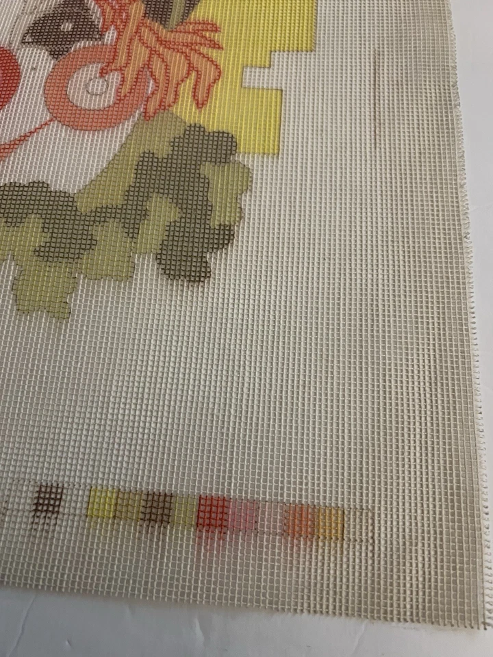 Vintage Paternayan Needlepoint Canvas – Clown Face Design – Unstitched - Image 2 of 4