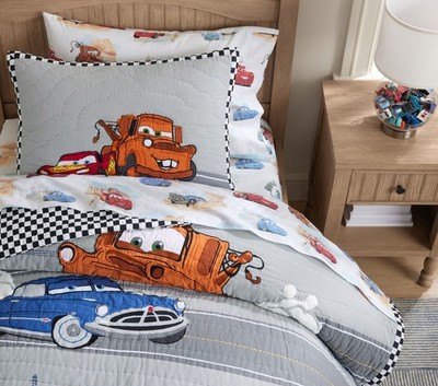 Pottery Barn Kids Disney and Pixar Cars Quilt & Shams Twin (US STOCK)