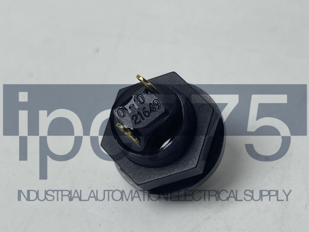 Interrupteur étanche OTTO 21649 – Bouton Reset 12 Mm à 2 Broches – Neuf Sous Blister