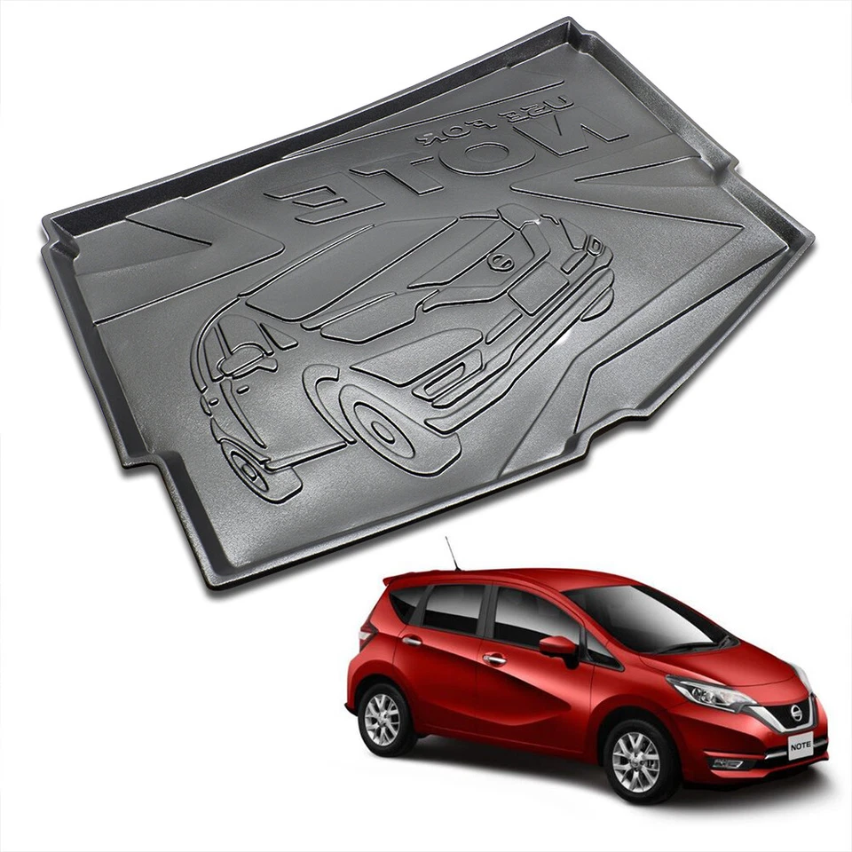 Bandeja maletero negra negra para Nissan Note Hatchback 2017 2020 Foto 3 de 4