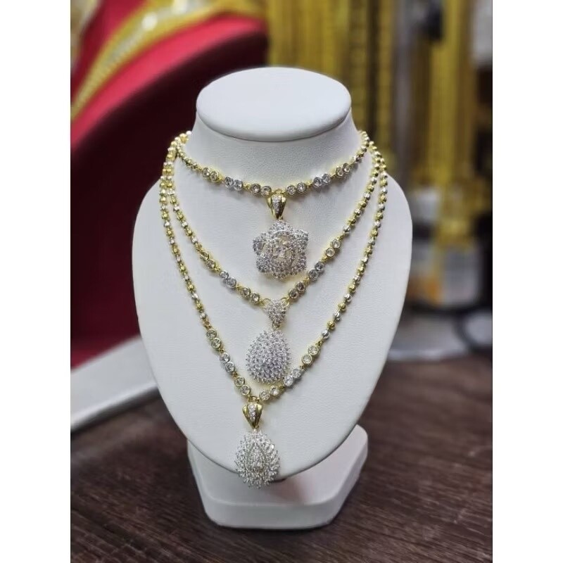 Collana Thailandese 20 Pollici – Oro Giallo 24k Placcato Su Ottone – Gioiello Uomo/Donna