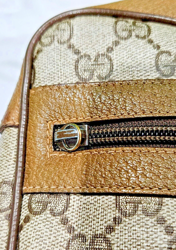 Vintage Gucci GG Supreme Shoulder Bag, Original Dust Bag, COA - Picture 7 of 17