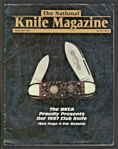 1996 Wrzesień National Knife Magazine NKCA Club Smith & Wesson Taylor Sztućce - Zdjęcie 1 z 5