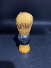 Vintage Rubberset Butterscotch Black Shaving Brush