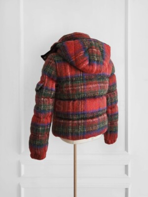 NWT JUNYA WATANABE COMME DES GARCONS TARTAN CHECK DOWN NWT JUNYA WATANABE COMME DES GARCONS TARTAN CHECK DOWN