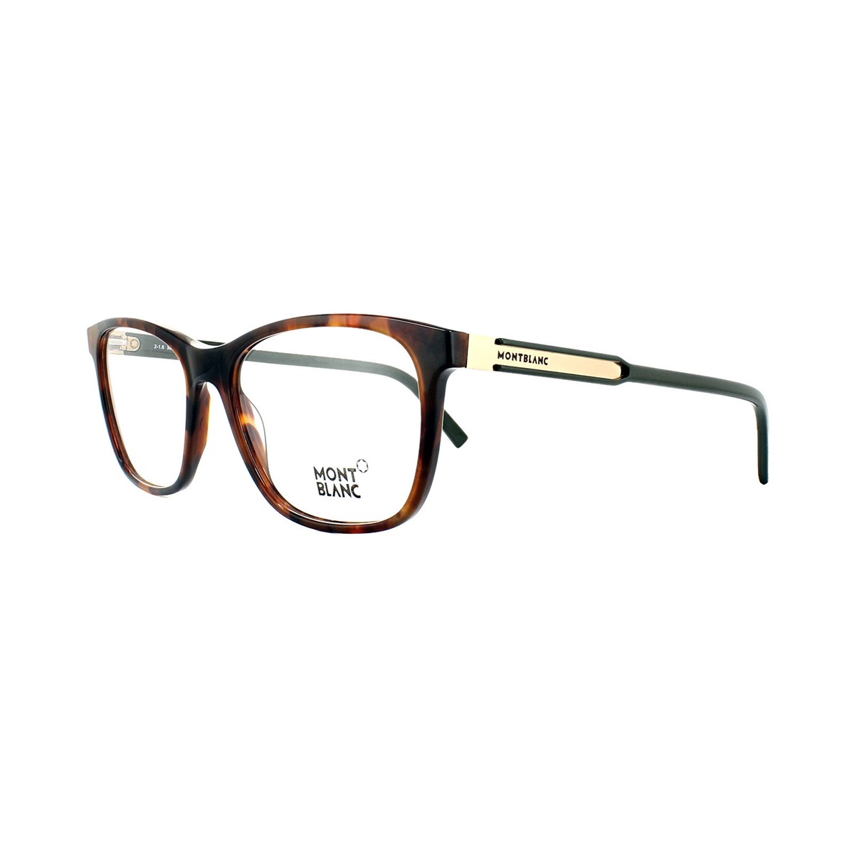 Mont Blanc Eyeglasses Frames MB0631 A56 Havana Gold | eBay