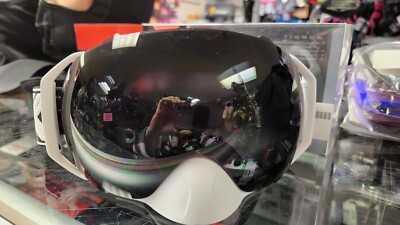 FXR SUMMIT SPHERICAL GOGGLES SNOWMOBILE MAGNETIC-CONNECT LENS WHITE - SALE!