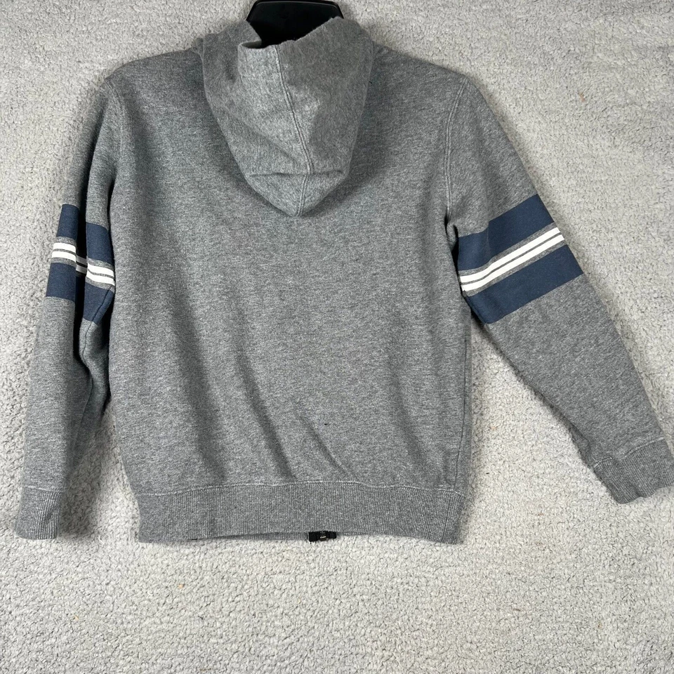 Vans Off The Wall Unisex Niños Gris Manga Larga Cremallera Completa Sudadera con Capucha Talla S Foto 2 de 4