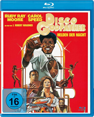 Disco Godfather - Helden der Nacht (1979)[Blu-ray/NEU/OVP] Rudy Ray Moore, Carol
