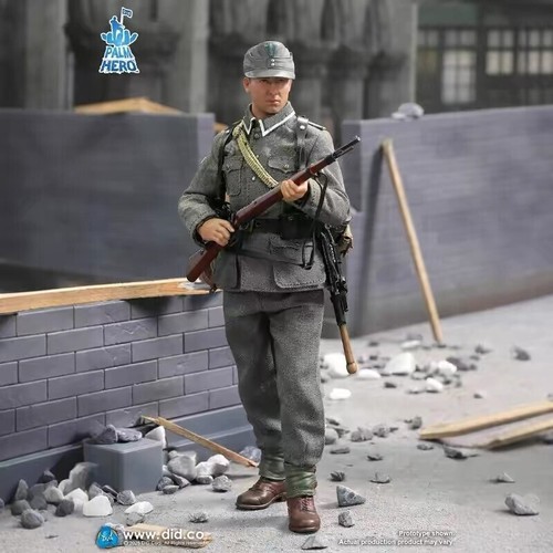 New DID D80029 German 1/12 WH infantry Unteroffizier – Freid 6" Action Figure - Picture 5 of 7